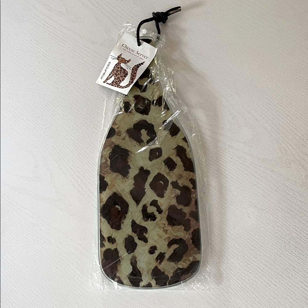 Maurices Animal Print Cheese Serving Tray